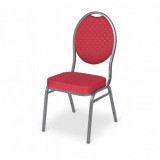 Krzesło bankietowe HERMAN czerwony