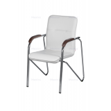 Krzesło konferencyjne SAMBA CR NA2550 ciepła biel