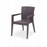 Krzesło MARIO brązowy -...