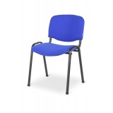 Krzesło konferencyjne ISO 24HBL-T niebieskie