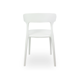 Krzesło kawiarniane SIESTA białe