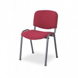 Krzesło konferencyjne ISO 24HBL-T bordowe