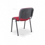 Krzesło konferencyjne ISO 24HBL-T bordowe