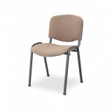 Krzesło konferencyjne ISO 24HBL-T brązowe